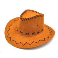 Dress Wild West Unisex Cowgirl Up Hats Denim Cowboy