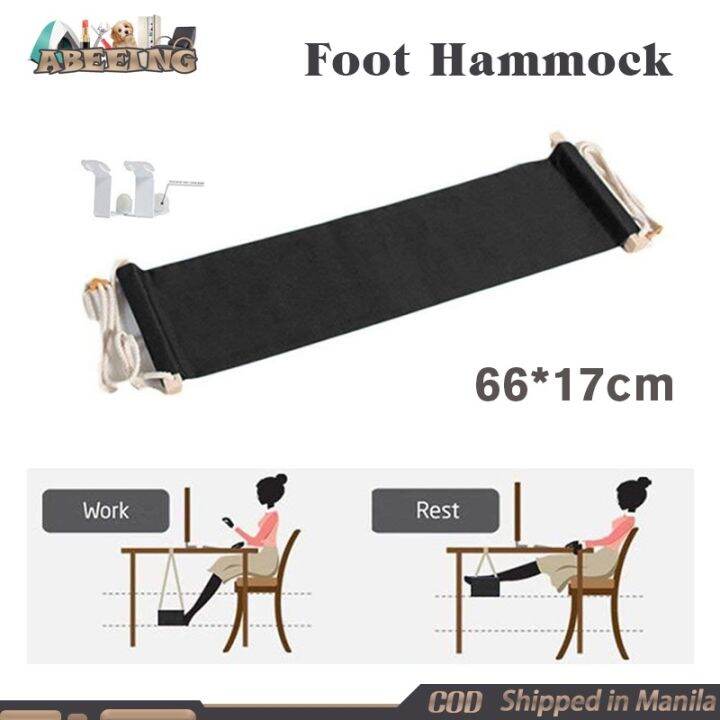 duyan Foot Hammock Under Desk Portable Leisure Footrest Adjustable Office Foot Rest Under Desk