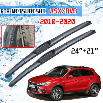 For Mitsubishi ASX 2011 2012 2013 2014 2015 2016 2017 2018 2018  RVR Accessories Front Wiper Blade Brushes for Car U J Hook