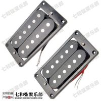 A Set of 2 Pcs Black Electric guitar Humbucker Double Coil Pickups Bridge &amp; Neck