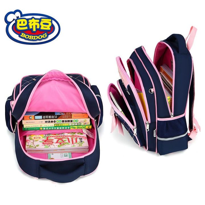 กระเป๋า-babudou-กระเป๋านักเรียนหญิง-1-6-กระเป๋าเป้สะพายหลังสำหรับเด็กหญิงเกรด-7-12-ปีกระเป๋าเด็ก