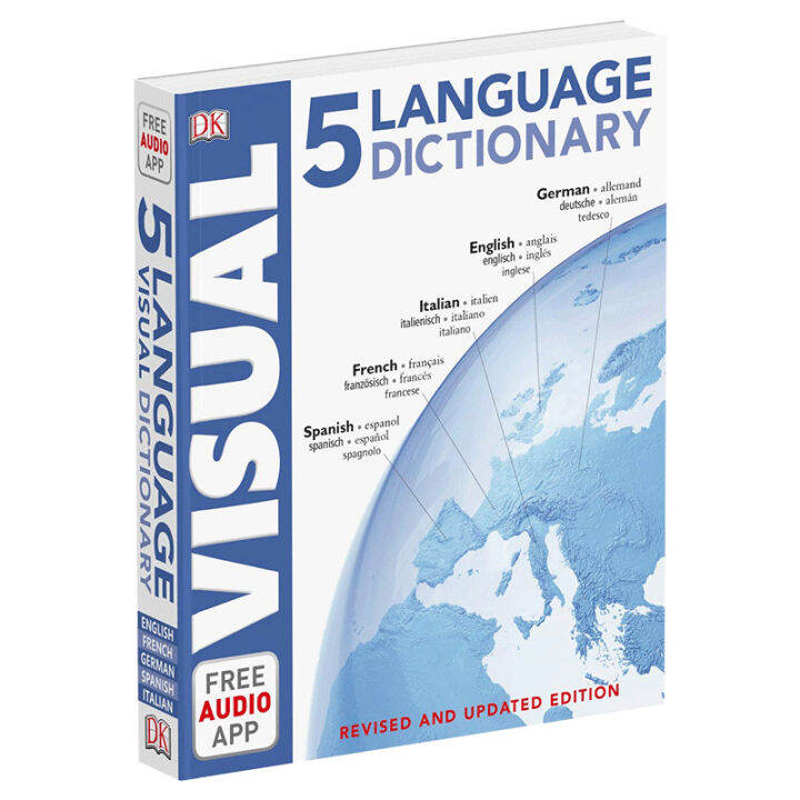 dk-5-languages-graphic-dictionary-english-original-5-language-visual-dictionary-english-reference-book-original-english-book