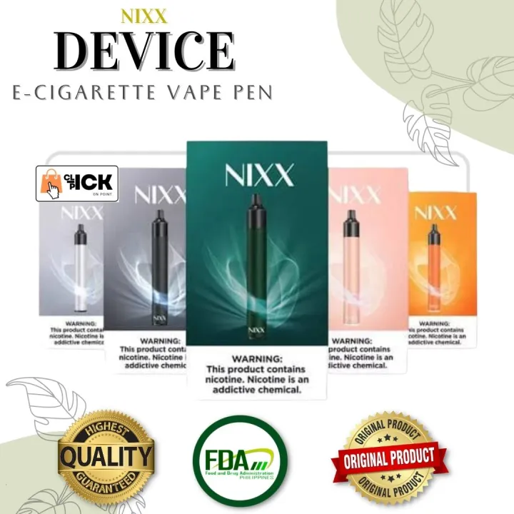 NIXX Device E-Cigarette Vape Pen | Lazada PH