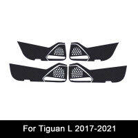 Car Door Anti-kick Pad for Volkswagen Tiguan 2010-2021 Auto Door Protective Carbon Fiber Film Stickers Car Interior Accessories