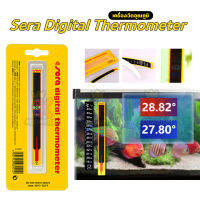 Sera Digital Thermometer วัดอุณหภูมิน้ำ แบบติดกระจก ด้านนอกตู้ปลา