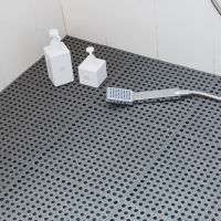 Bathroom Non-Slip Mat Splicing Shear Mat Kitchen Bath Shower Bathroom Toilet Plastic Waterproof Mat