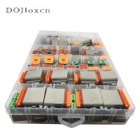 【YF】 1 BOX 317P Deutsch Series 2-12P Waterproof Wire Connector Kit DT06-2S/DT04-2P Automotive Sealed Plug DT With Terminals