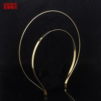 【YF】 AINAMEISI New Gold Plate Crown Design Headband Wedding Hair Accessories HairBands Tiara Bridal Jewelry For Women