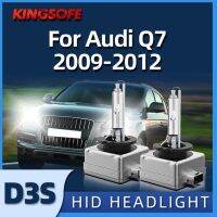 Kingsofe หลอดโคมไฟ D3r D3s ไฟหน้าซีนอล2เท่า12V 6000K สีขาวเหมาะสำหรับ Q7 Audi 2009 2010 2011 2012