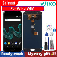 Salmatt ชิ้นส่วนจอแสดงผลหน้าจอสัมผัสสำหรับ Wiko Wiko LCD หน้าจอ LCD สำหรับจอสำรอง Wiko Wiko