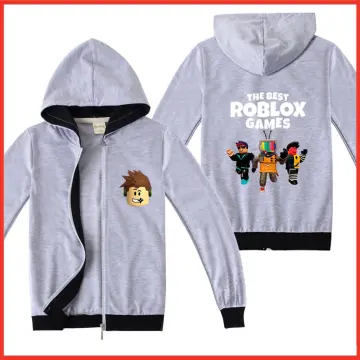 Bzdaisy ROBLOX Zipper Jacket and Trousers Set - Stylish Gaming