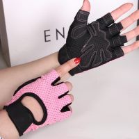 2023✵❐ Cycling Fingerless Gloves Professional Gym Fitness Breathable Anti-Slip Women Men Half Finger Summer Fishing Female Bicycle Bike