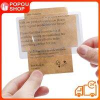 POPOUSHOP 20 ชิ้นแว่นขยายแว่นขยายบัตรแว่นข่าย