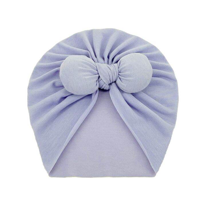 ยืดหยุ่นเด็กหมวก-bowknot-นุ่มผ้าฝ้ายเด็กสาวหมวกสีทึบหมวกเด็กแรกเกิด-bonnet-ฤดูใบไม้ร่วงฤดูหนาวหมวกเด็ก2022