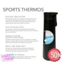 Water425Shop สินค้ามาใหม่วันนี้SPORTS THERMOS กระบอกน้ำสแตนเลสเก็บอุหภูมิ กระบอกน้ำไปรร กระบอกน้ำพกพา กระบอกน้ำเย็น