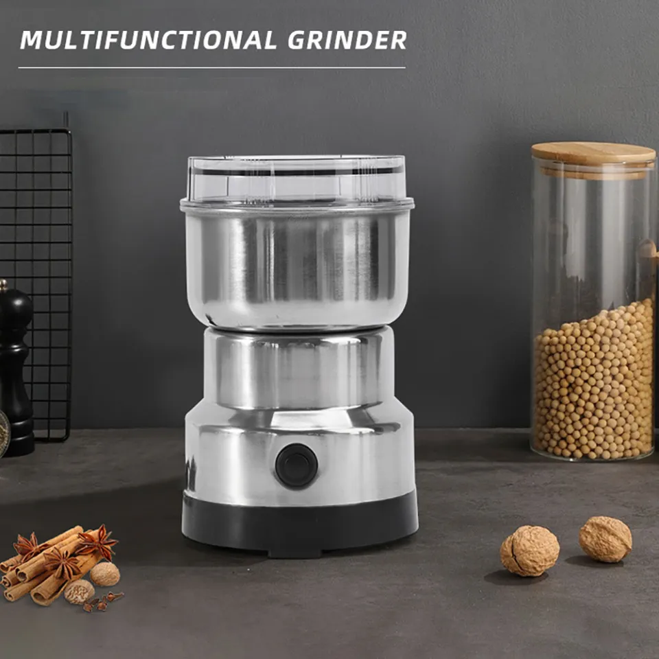 Multifunctional Household Grinder Grain Nuts Beans Spices Grain Grinder  Electric Coffee Grinder