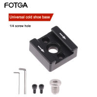 Fotga Kalt Schuh Halterung Adapter Halterung Mit Schrauben Zur Montage Von LED-Licht Monitor Griff Mikrofon DIY Kamera Rig Set Universal