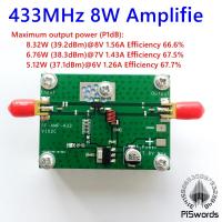 เครื่องขยายกำลังสัญญาณเครื่องขยายเสียงคลื่นความถี่สูง Rf Hf Amp 433Mhz 8W