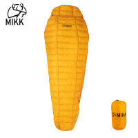 ถุงนอน Mikk Ultralight ขนห่าน เรท 15-8°C หนัก 395 กรัม มีฮู้ด