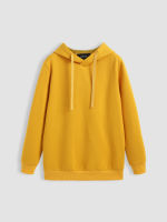 Cider Solid Drawstring Hoodie