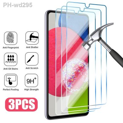 3PCS Tempered Glass for Samsung A53 A32 A23 A52S 5G Screen Protector for Samsung A13 A12 A41 A70 A04 A50 A71 A73 A52 A31 Glass