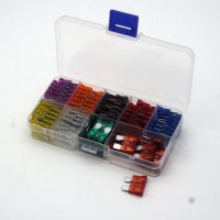 【YF】 90PCS  45PCS Car Fuses 2A 3A 5A 7.5A 10A 15A 20A 25A 30A 40A Amp with Box Clip Assortment Auto Blade Type Fuse Set Truck