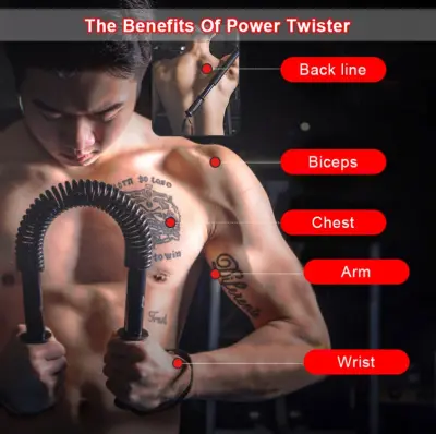 Linson Club สปริงมือหัก Power Twister Fitness อุปกรณ์ออกกำลังกายแขน อุปกรณ์สร้างกล้ามแขน มีหลายระดับให้เลือก