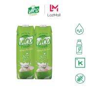 Combo 2 Hộp Nước Dừa Vico Fresh 1L - Vị Dứa