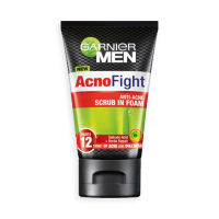 การ์นิเย่ เมน แอคโนไฟท์ 12 อิน 1 แอนตี้-แอคเน่ โฟม 100 มล. - Garnier Men Foam Acno Fight 100 ml