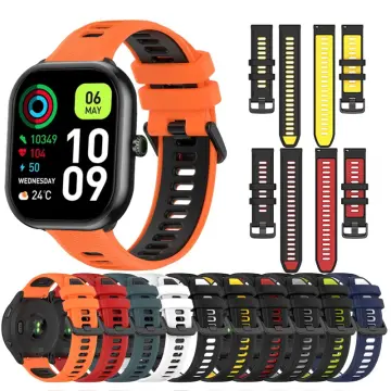 Silicone Strap For Amazfit Bip 5 Smartwatch Wristband For Huami Amazfit Bip  3/3 Pro Correa Replacement Sport Bracelet Band