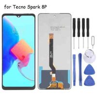 หน้าจอ Lcd Tecno Spark 8p อะไหล่ อะไหล่มือถือ LCD จอพร้อมทัชสกรีน Tecno Spark 8p จอชุด จอ จอTecno Spark8p black สีดำ