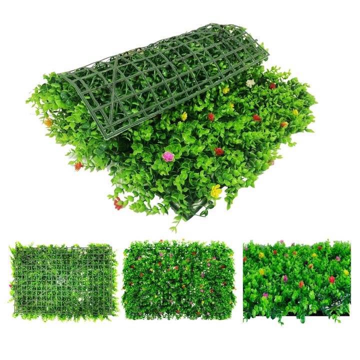 กำแพงหญ้าเทียม-60x40ซม-หญ้ามิลาน-หญ้าเทียม-หญ้าติดผนัง-แต่งรั้ว-แต่งบ้าน-หญ้าตีนเป็ด-artificial-turf-wall-grandmaa