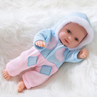 New baby Dolls Pop Reborn Silico Bathrobre Vny 28cm Born Poupee Boneca Baby Soft Toy Girl Todder