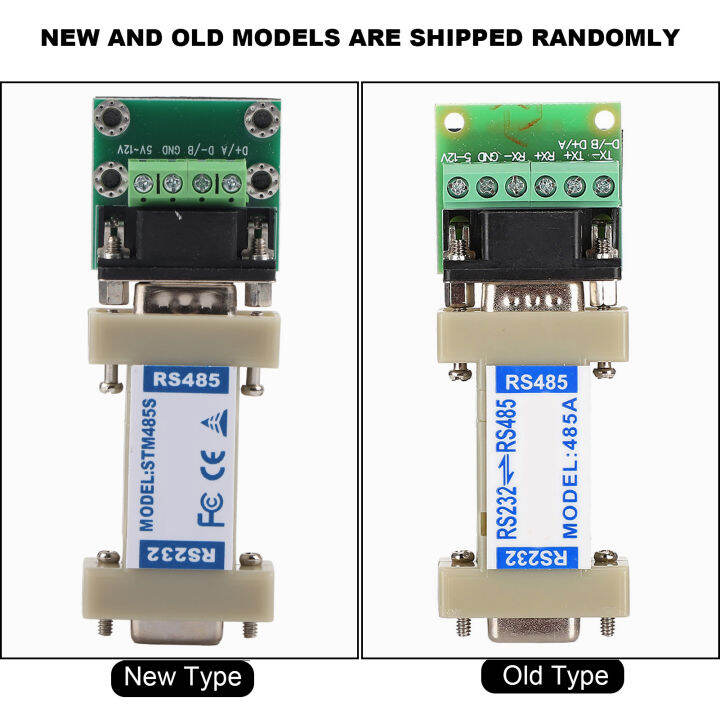 300-115200bps Transmission Rate Data Converter RS232 To RS485 Converter ...