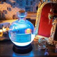 hgMagic Night Light Film and Television Game Anime LED Potion Color-changing Bottle Holiday Gift Decoration Table Lamp