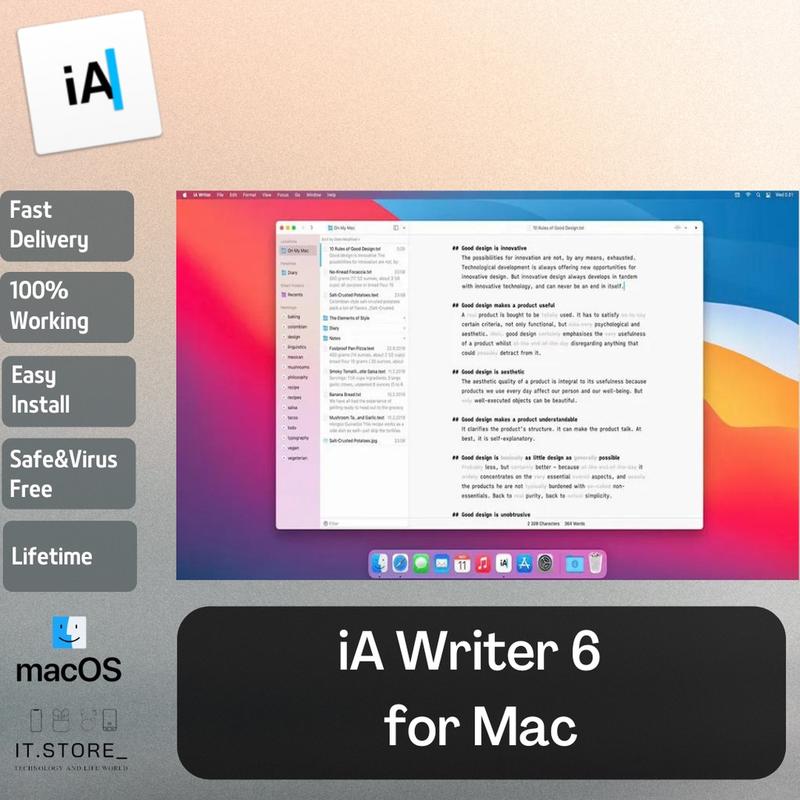 download the new for apple iA Writer