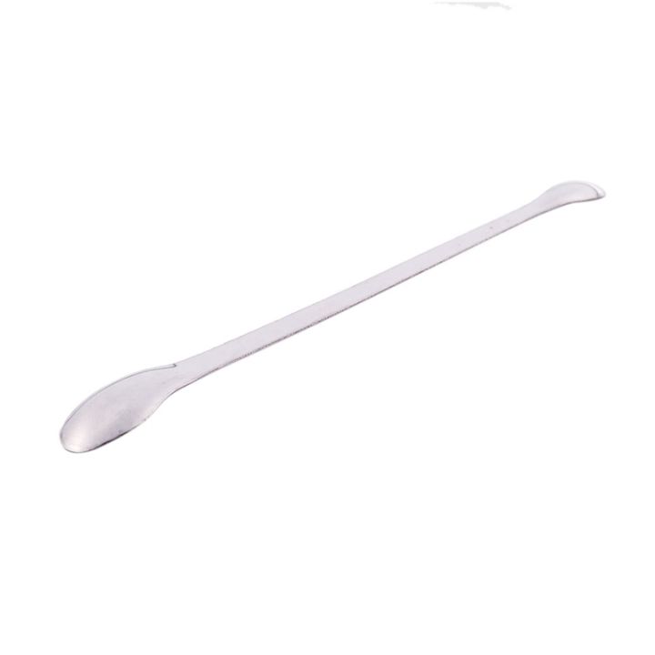 2pcs-22cm-dual-headed-stainless-steel-reagent-sampling-spoon-mixer-for-lab