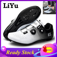 LiYu จักรยานเสือหมอบรองเท้าสำหรับชายขายผู้หญิงรองเท้าปั่นจักรยาน Cleat Self-Locking รองเท้า Unisex รองเท้ากีฬารองเท้า Professional Racing รองเท้าผ้าใบ Breathable น้ำหนักเบา Mtb รองเท้าแผนที่รองเท้าปั่นจักรยาน