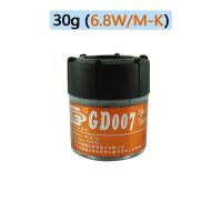 GD-2 GD007ตัวควบคุมอุณหภูมิซิลิโคนระบายความร้อนพัดลมเครื่องทำความเย็นซิลิโคนปูนปลาสเตอร์ฮีทซิงค์ผสมประสิทธิภาพสูง6.8/7.5WM-K