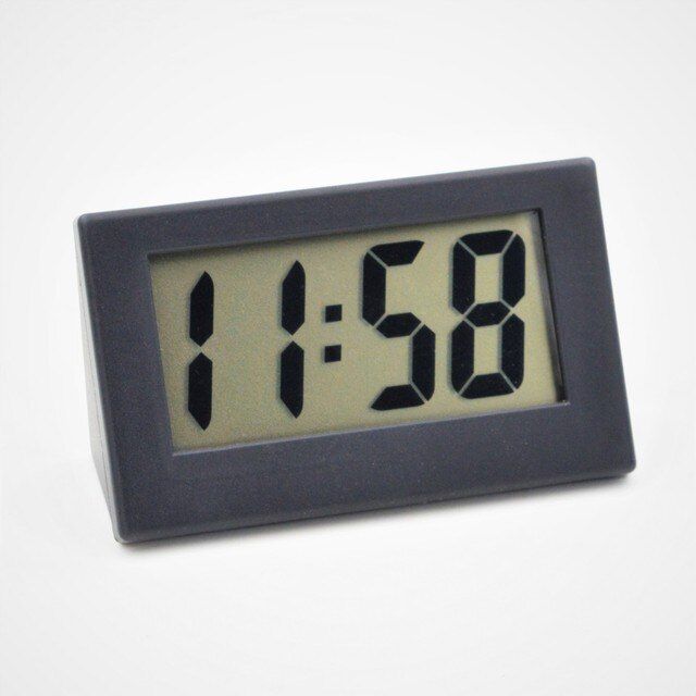 ที่ยึดหน้าจอ-lcd-นาฬิกาดิจิตอลตั้งโต๊ะนาฬิกาแขวนพลาสติกนาฬิการถยนต์แบบมีกาวในตัว