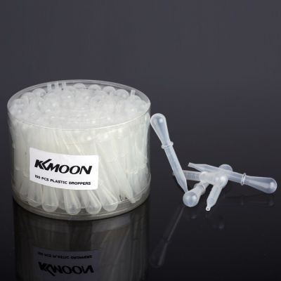 【Worth-Buy】 Kkmoon แปรงปัดขนตาแบบใช้แล้วทิ้ง25ชิ้น/100ชิ้นยาหยอดตาหลอดหยดพลาสติกสำหรับถ่ายเทของเหลวและพ่นสีแอร์บรัช