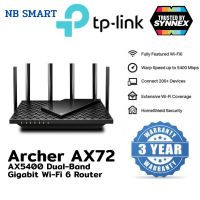 TP-LINK Archer AX72 AX5400 Dual-Band Gigabit WiFi 6 เร้าเตอร์ไวไฟ 6