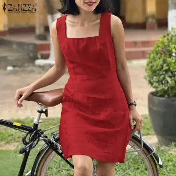 Váy Ngắn Tay Nữ Vải Lanh Thô Thanh Lịch Thời Trang Hàn Quốc Timashop26 Vn1  mua Online giá tốt  NhaBanHangcom