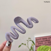 YUNZE ปิ่นปักผมกิ๊บหนีบผมลอนเยลลี่สีสันสดใสใหม่ดีไซน์แฟชั่นผู้หญิงหญิงสาวเกาหลีหวานง่ายไม่เรียบกิ๊ฟติดผมแบบไม่สม่ำเสมอขายส่ง