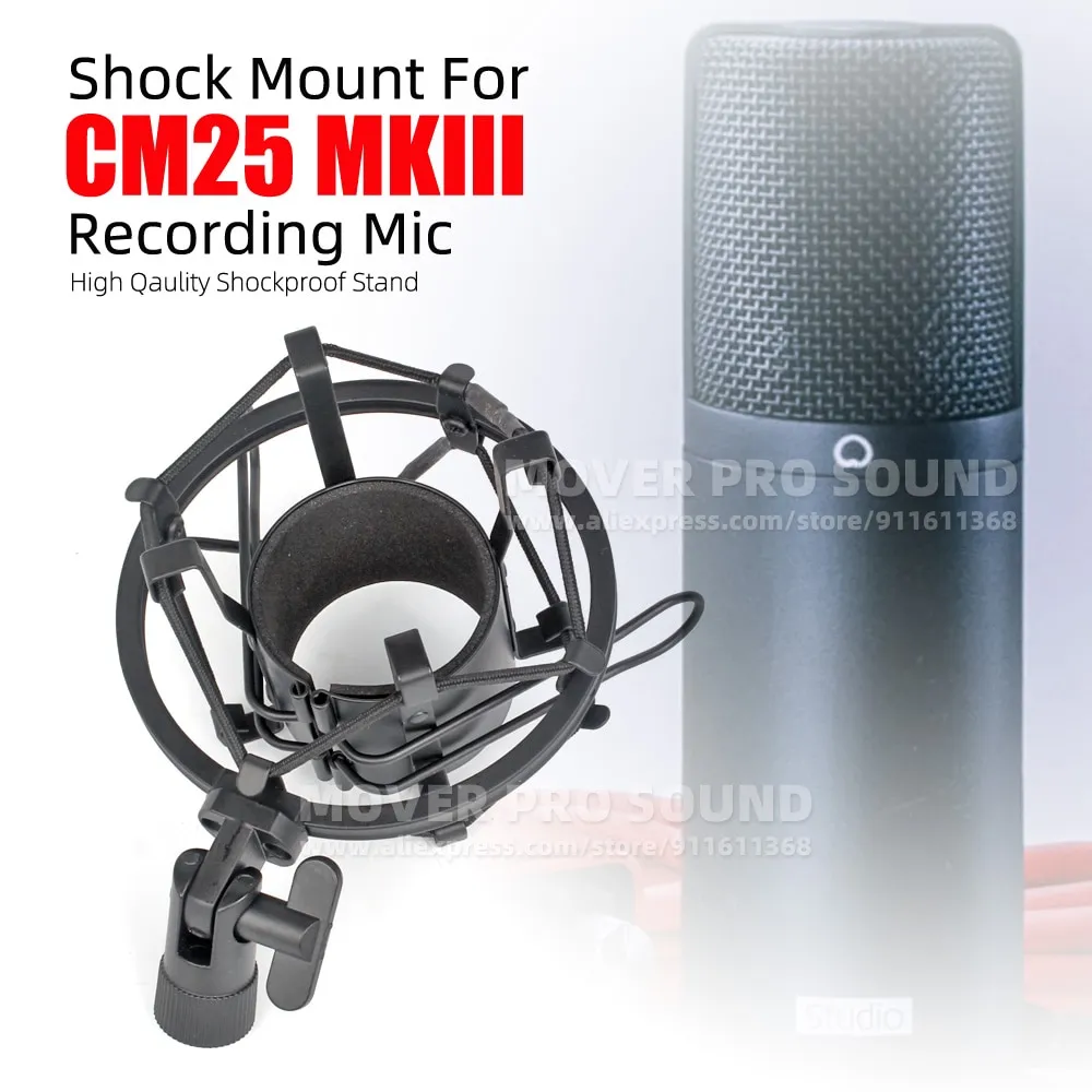 Giá Đỡ Micro Spider Cho Focusrite SCARLETT Studio CM25 CM 25 MKIII Thế Hệ  Thứ 3 Khung Chống Sốc Giá Treo Mic Chống Sốc 