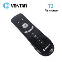 VONTAR T2 Fly Air Mouse 2.4G Wireless Keyboard Remote Control Gyroscope Motion For PC Android Box PK G10S