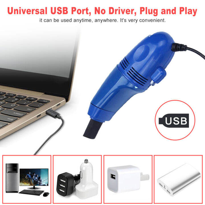 fast-selling-1ชิ้น-usb-แป้นพิมพ์ทำความสะอาดพีซีแล็ปท็อปทำความสะอาดคอมพิวเตอร์สูญญากาศชุดทำความสะอาดเครื่องมือลบฝุ่นแปรงบ้านโต๊ะ