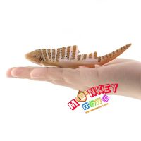 Monkey Toys - โมเดลสัตว์ Zebra Shark ปลาฉลาม ม้าลาย ขนาด 13.00 CM (จากหาดใหญ่)