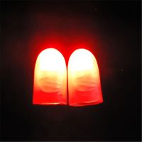 【YF】♝✥❏  2Pcs Flashing Fingers Kids Children Gifts Trick Props