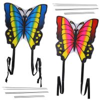 35 Inch Butterfly Kite Outdoor Toy Sport Gift for Kids Children With String Tail #H055#